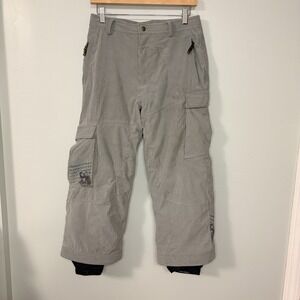 OBERMEYER Ski Snowboard EWS Insulated Snow Pants Boys Girls Juniors 10 Cargo